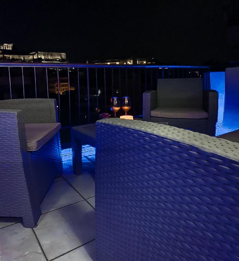 B 2 Luxury Suite Acropolis View Athens Privat Jacuzzi Exterior photo